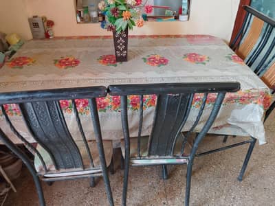 dining table 6 chair