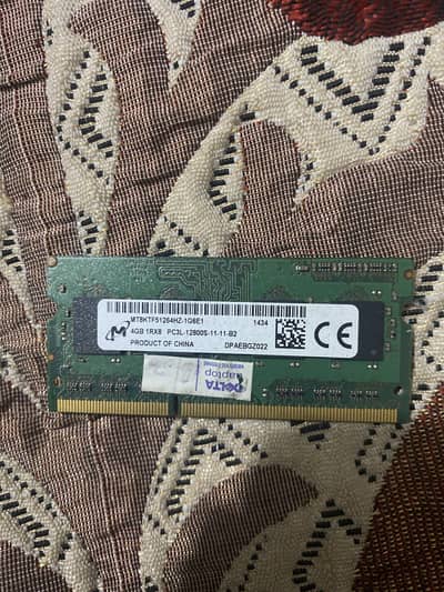 4Gb Ram 2 Rams Ddr 3 12800S
