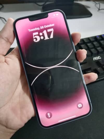 IPhone 14 jv 128 GB sky blue cir