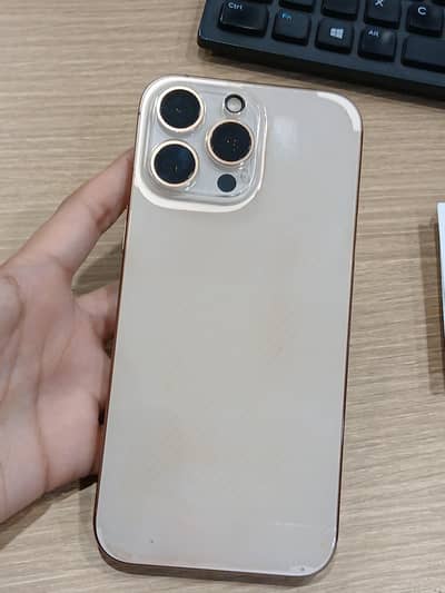 iphone 16 pro max Desert Titanium 256GB - Non-PTA -97% Bettery Health