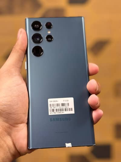 Samsung Galaxy S22 Ultra PTA Approved 512gb Storage.