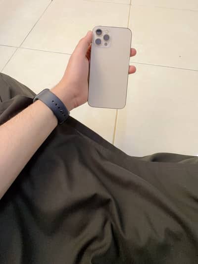 Iphone 12 pro max pta approved 256 gb golden colour