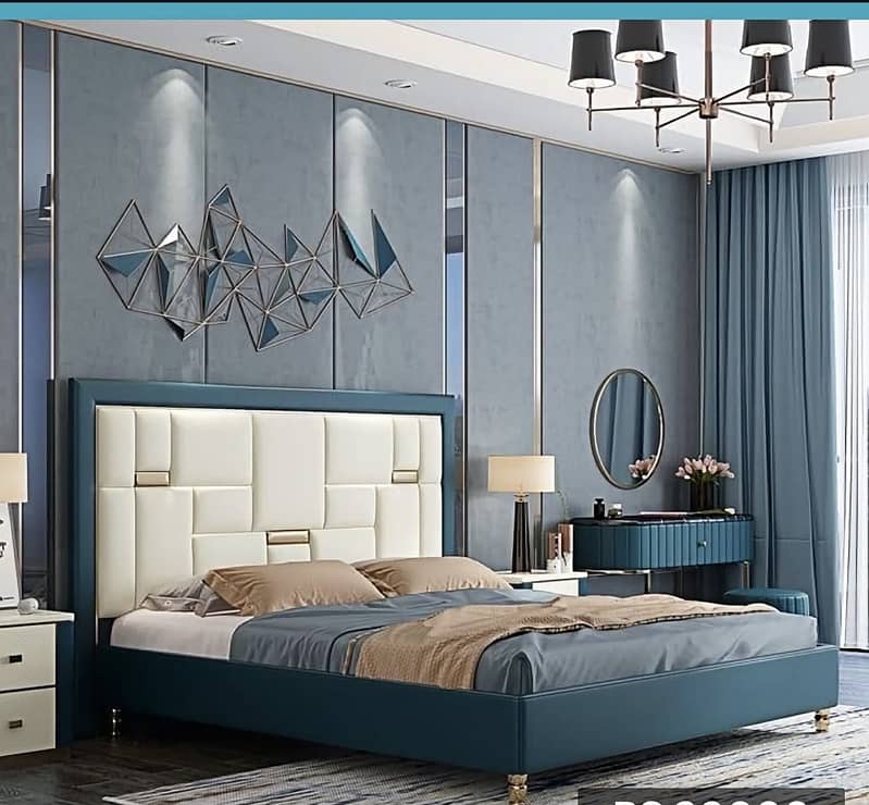 Bed with side tables 1