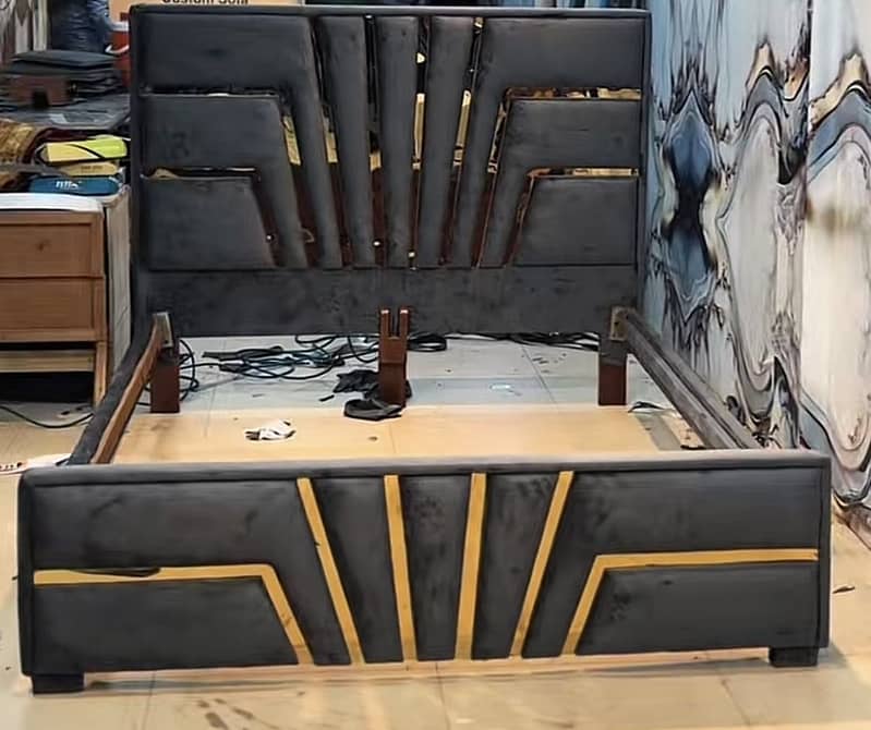 Bed with side tables 2