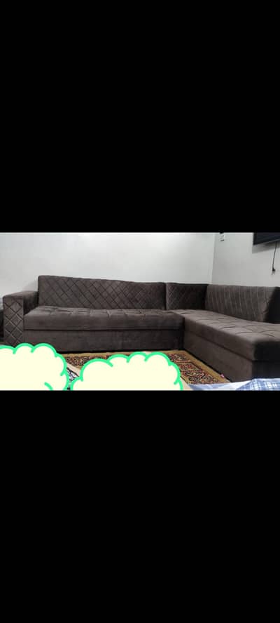 L-shape sofa set