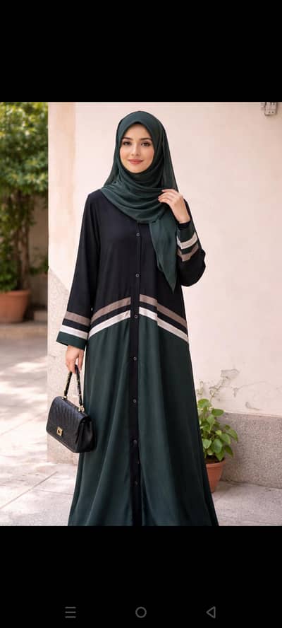 beautiful abaya beautiful color