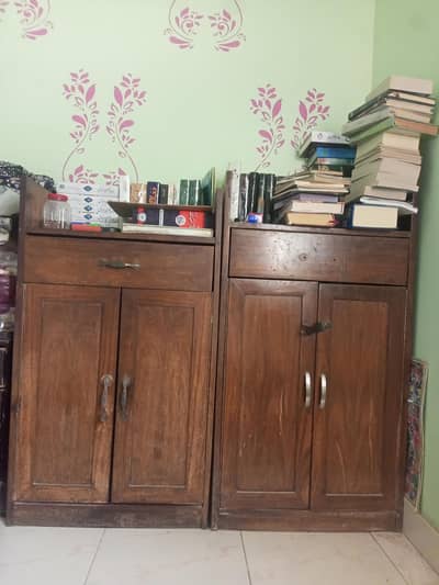 2 mini wardrobe and foam mattress