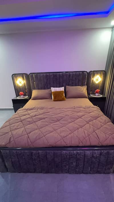 Daily basis 1bed ROM full furnished apartments safe and scour 100%coupe allow