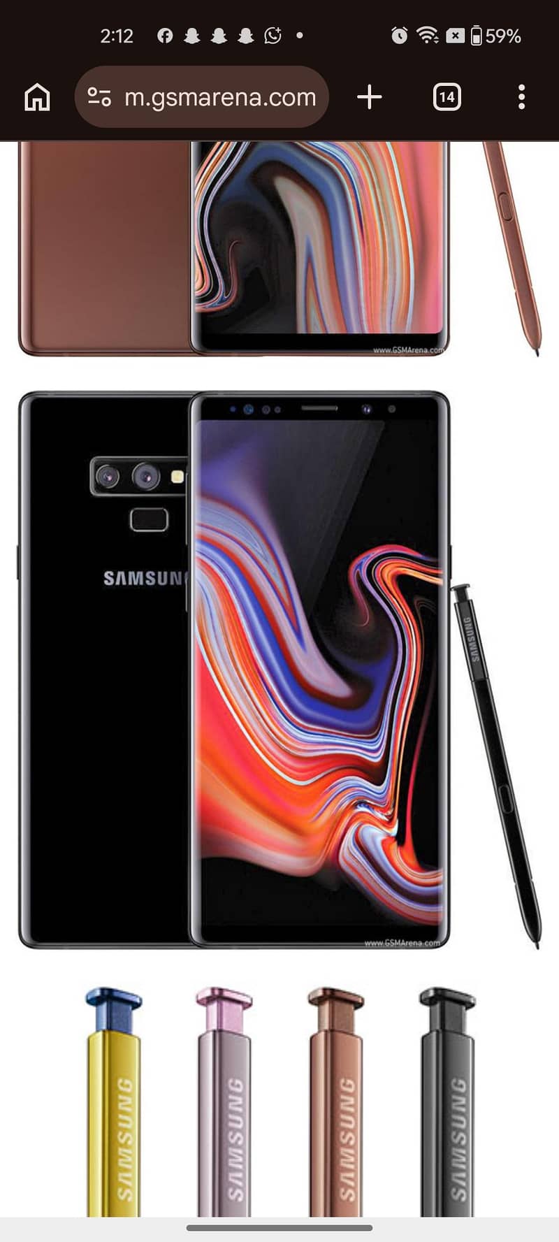 Samsung note 9 5
