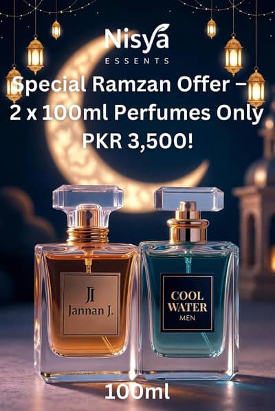 Cool Water Men & Jannan J. Perfume 100ml | Ramzan Offer | Long Lasting