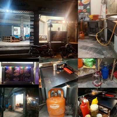 Fastfood Shop Complete Saman