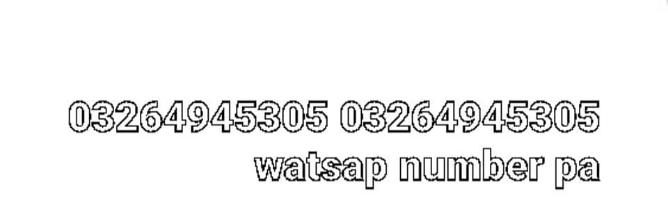 my watsap number 03264945305 condition picture per dekh leall