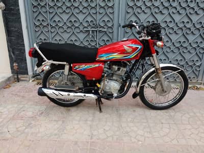 Honda CG-125cc Model 2018 Multan Number