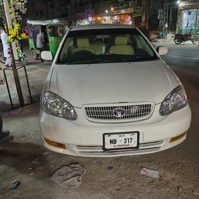 Toyota Corolla XLI 2008 Manual