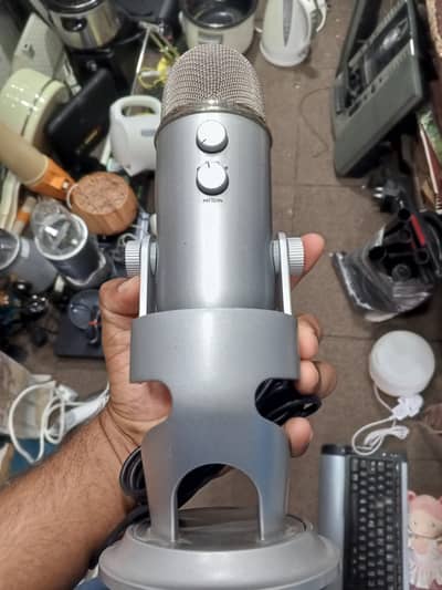 Blue brand Logitech microphone