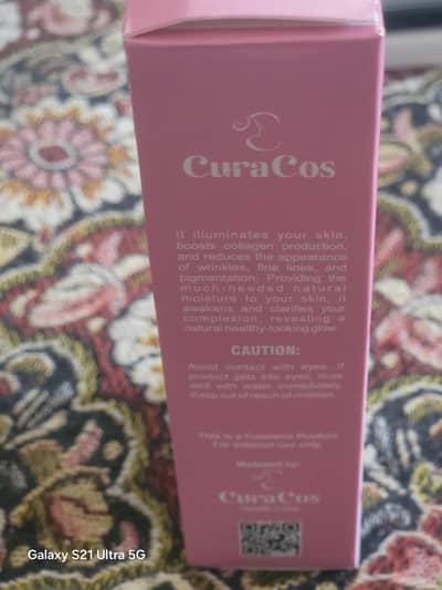 its Curacos whitening Cream