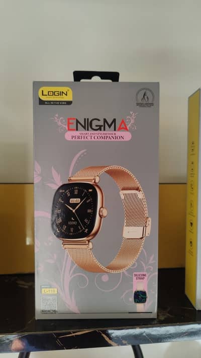 Login Enigma Smart Watch L-110 – Stylish Smartwatch for Men & Women