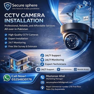Camera installation Services | CCTV Seacurity Camera Installatiion