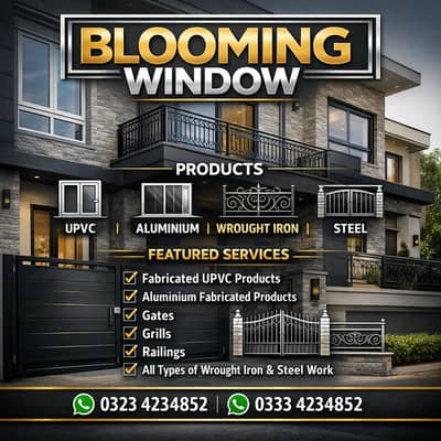 UPVC windows Home decoration/UPVC window / Office door & window upvc