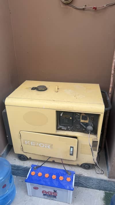 Kipor generator 7 kva used