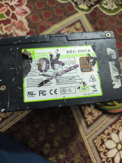 HEC-550TB — 550W 80Plus