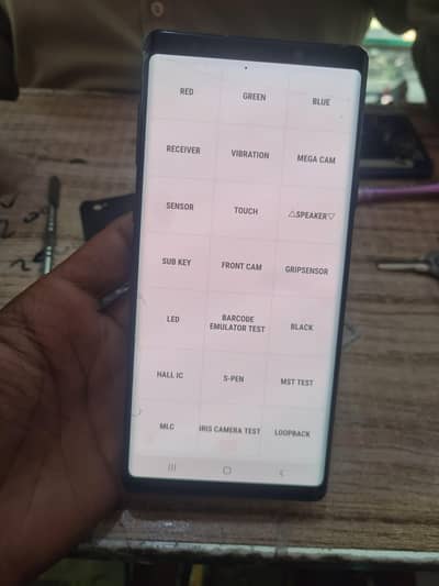 Samsung Note 9 parts