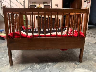 Wooden Baby Cot