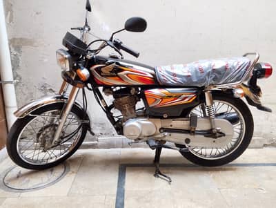 Honda CG 125 2022 Black