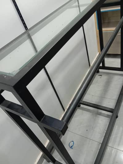 garment shop Racks and table and cabinets