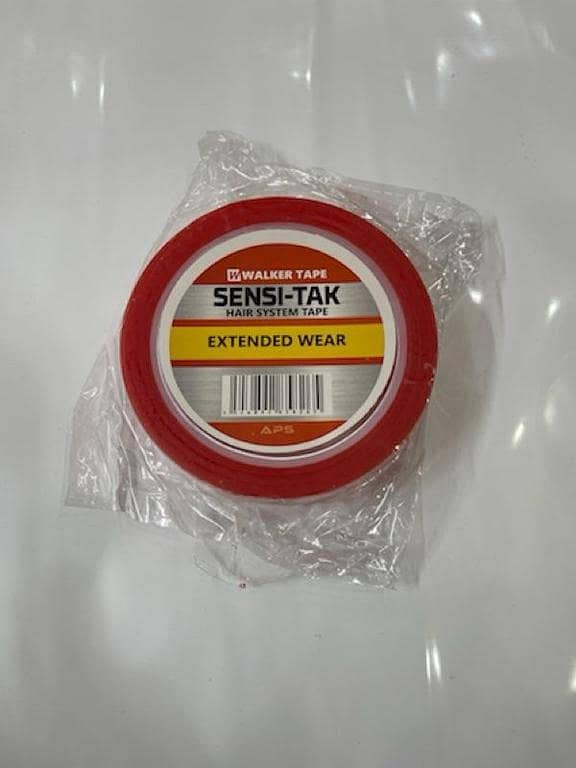 Sensitak Red Tape For Hair Unit System | Hair Wig Tape | Hair Toupe Tape | Hair Patch Tape | Hair Unit Fixing Tape