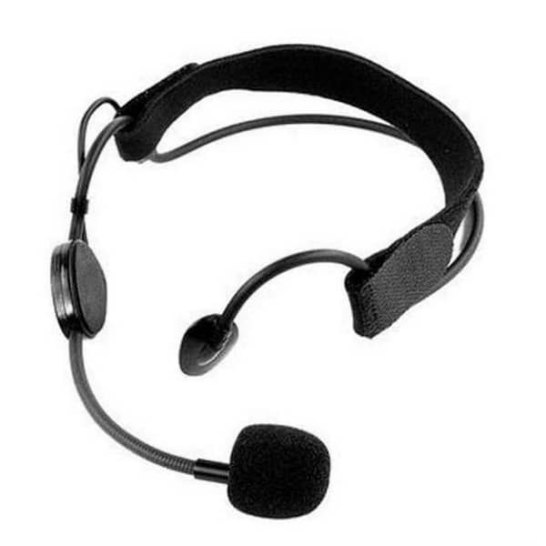 Yoga Headset Headgear Microphone DM-193: Dynamic Wired Headset Microphone for Instructors, Musicians, and Mosque Use