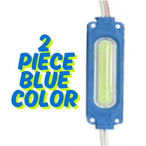 LED Module Light 12V (2 Piece) Fancy Decor Strip Light, Battery Operated, Self-Adhesive