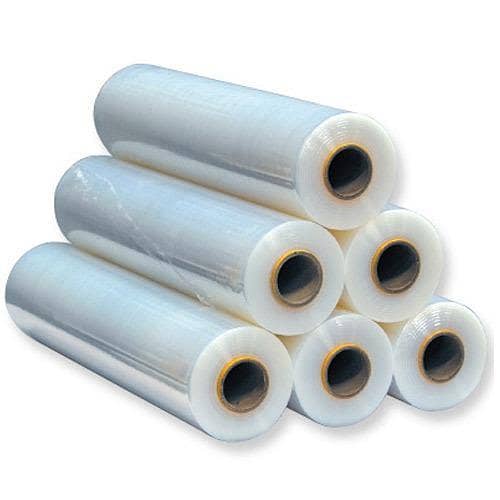 Shrink Plastic Roll: 18 inch height, 180 m long sheet (1.5 kg) for wrapping and packing