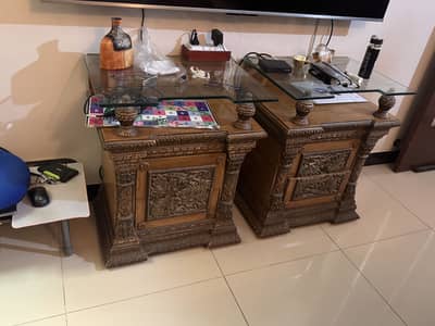 4 piece complete bedroom set for sale along with mattress and cover