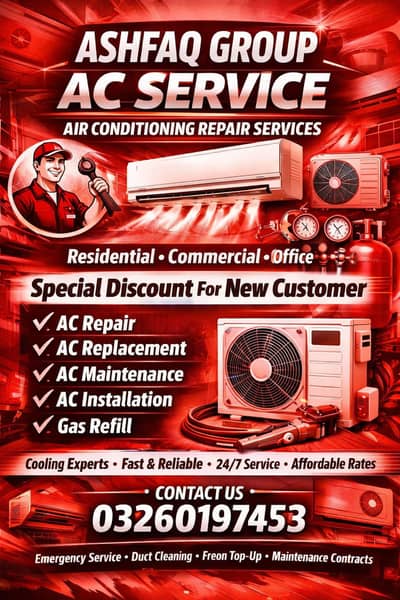 Ac services & Ac replacement best service provider & Reasonable price