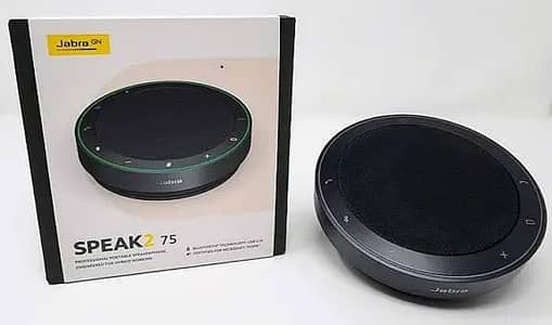 Jabra Speak 2 75 Portable Bluetooth Speakerphone – Conference Speaker