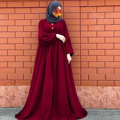 Zainab Abaya Georgette Maxi Abaya