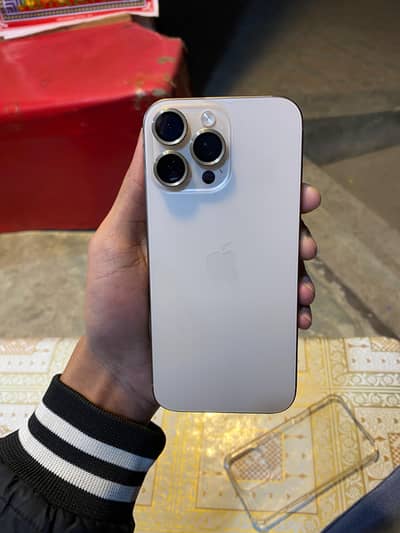 Iphone 16 pro max With Box and Cable