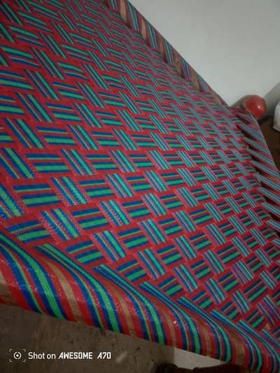 HandMade Two Wooden Charpai_just in Rs. 14,000.