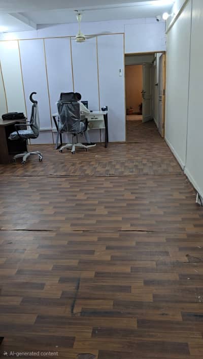 Sami furnished office for rent 700sqft in shahar e Faisal.