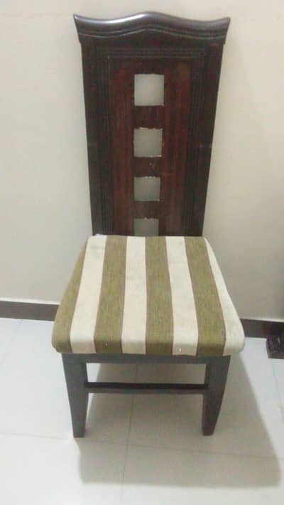 dining table with six chairs