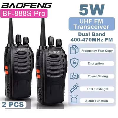 Walkie talkie 888S