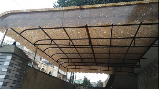 fiber sheet works/fiber glass sheds/car parking shed/Fiberglass conopy