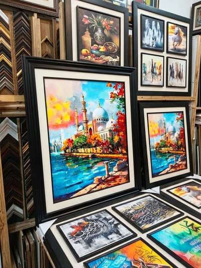 Eid Special Offer: Premium Wall Art Frames - Multiple Designs & Sizes