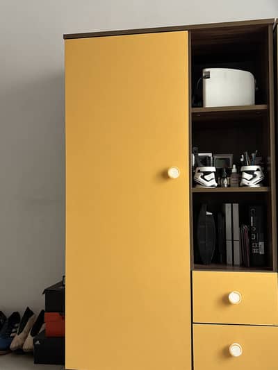 Kids Wardrobe and Study Table Set ( 2 Wardrobes + 2 Study Table)