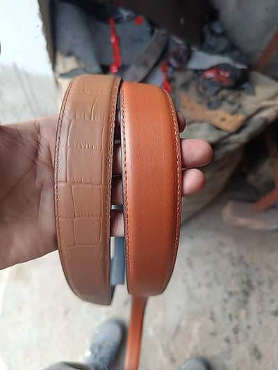 Leather belt for all sizes