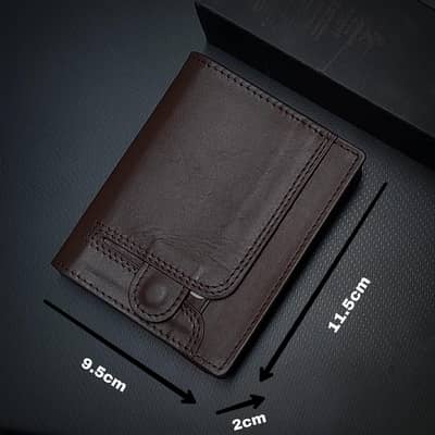 Cow Leather Wallet – Large Cash & Card Space