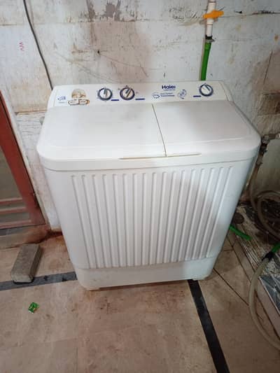 haier washing machine Double