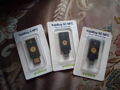 YUBKEY 5C NFC (selling in pair)