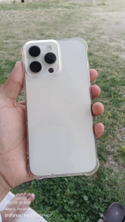 iphon 15 pro max non pta jv 256gb white titanium